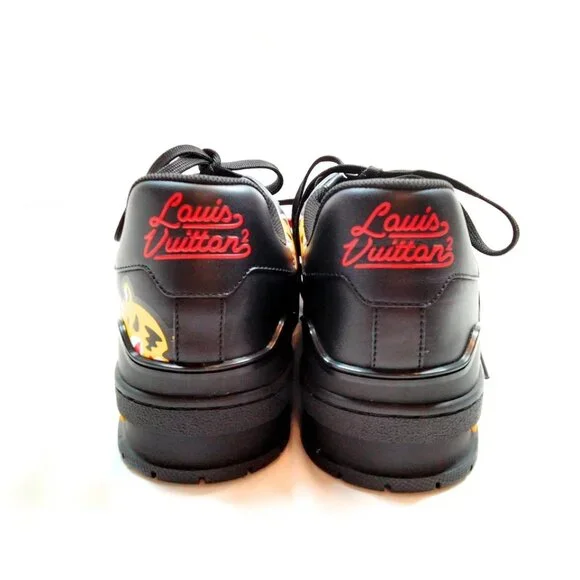 Louis Vuitton Sneakers Men Black PVC 790-073025 - Picture 4 of 9